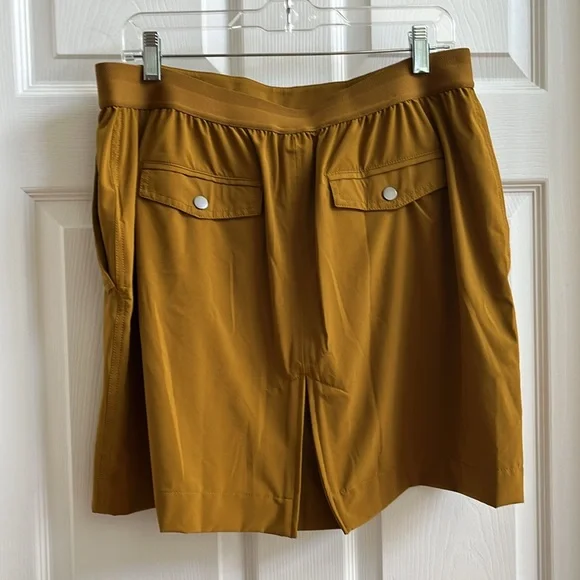 Women's Mustard Shorts - Picture 2 of 8